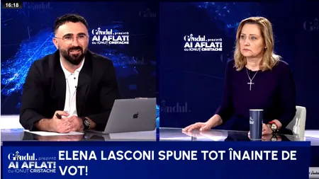 Elena Lasconi îl propune pe Drulă pentru funcția de premier: „Eu nu mi-am pierdut încrederea în Drulă care este și un coleg foarte deștept”