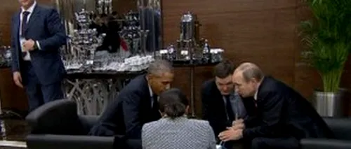 Imaginea zilei: ce au discutat Obama și Putin la întâlnirea unde a fost surprins acest instantaneu