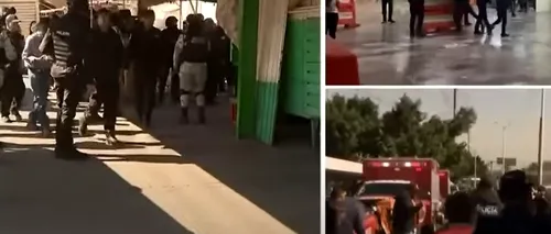 Ciocnire între două garnituri de metrou în Mexic: Cel puțin un mort şi 57 răniţi