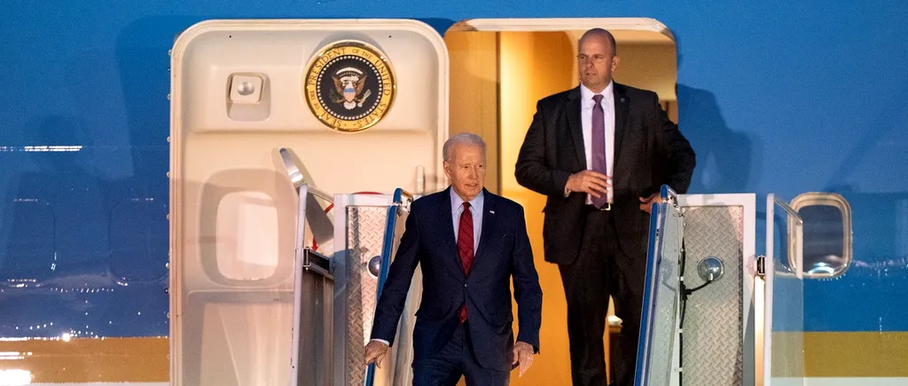 VIDEO. Joe Biden a ajuns în Marea Britanie. Se va întâlni cu Rishi Sunak și Regele Charles / Ulterior, participă la summit-ul NATO de la Vilnius