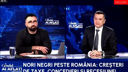 Liniile roșii trasate de PSD. Sorin Grindeanu: „Nu ne dorim scăderea salariilor și pensiilor”