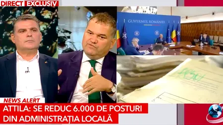 Cseke Attila CONFIRMĂ că se vor desființa 40.000 de posturi în administrație, prevăzute în pachetul 2