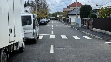 Orașul din România invadat de zebre. 11 treceri de pietoni trasate pe 260 de metri