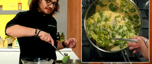 Rețeta de ciorbă de salată verde a lui chef Florin Dumitrescu. Ce înseamnă, de fapt, „zeama de șelată”
