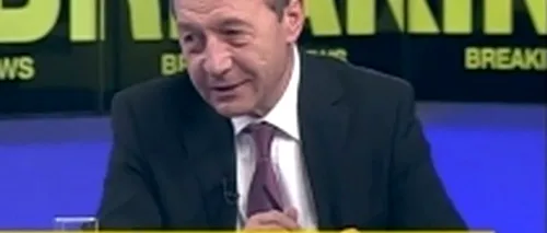 Interviul cu Traian Băsescu a urcat Realitatea pe primul loc între televiziunile de știri, vineri seară