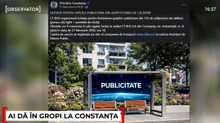 Primăria Constanța promovează stațiile de autobuz inteligente cu ajutorul AI. Reacția  cetățenilor