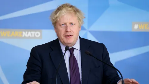 Boris Johnson și partenera lui au adoptat un cățeluș abandonat