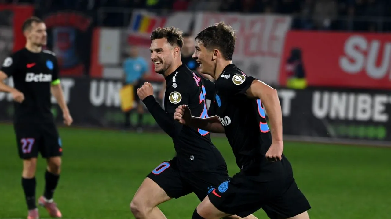 Dennis Politic a marcat primul gol în Superliga pentru FCSB și a uitat de Dinamo. „M-am uitat la meciurile lor, dar nu mă încearcă nimic”