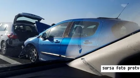 Accidente în lanț pe Autostrada Soarelui: 21 de mașini s-au ciocnit