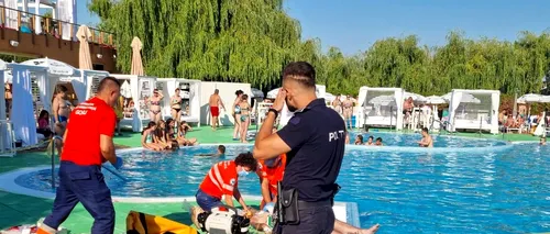 Un bărbat a murit înecat într-o piscină de lux din Târgu Jiu. Acesta a fost scos de pe fundul bazinului de clienţi