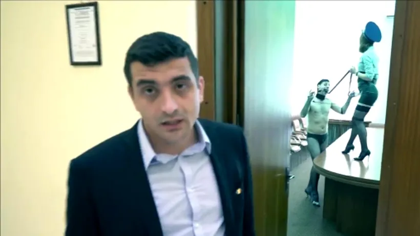 Un candidat independent la europarlamentare ar fi filmat scene controversate pentru un clip electoral chiar în incinta Primăriei Municipiului Iași - VIDEO