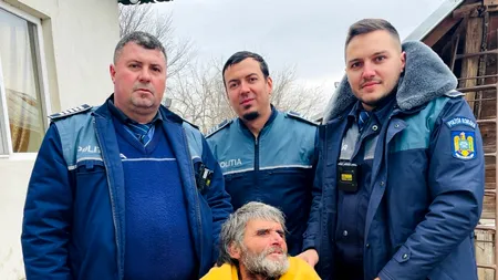 Bărbat din Dolj, resuscitat cu succes de polițiști după ce a fost găsit inconștient, desculț și cu hainele ude pe un câmp din comuna Robănești