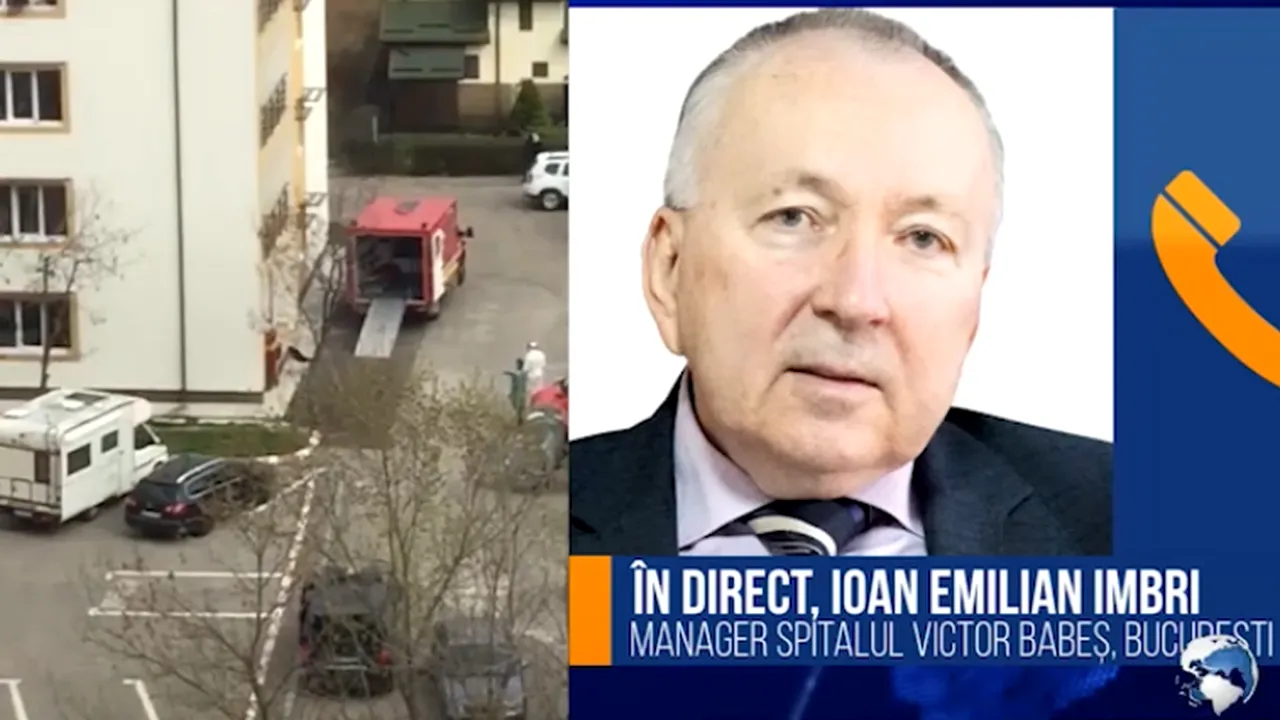 Emilian Imbri, șeful de la „Victor Babeș”: „După 15 decembrie va scădea numărul de infectări, vă spun sigur” / Care sunt argumentele medicului!