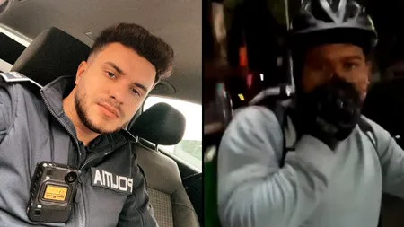 Cine este polițistul care a intervenit când un livrator din Bangladesh a fost agresat de un bărbat, în București
