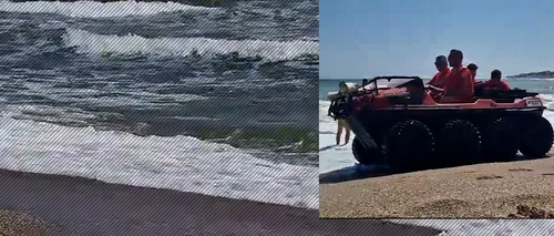 VIDEO Ce se întâmplă acum pe litoral, după ce s-au înecat trei oameni și a explodat o mină marină
