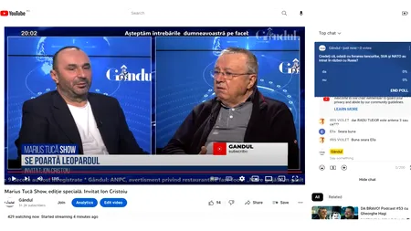 Poll Marius Tucă Show: „Credeți că, odată cu livrarea tancurilor, SUA și NATO au intrat în război cu Rusia?