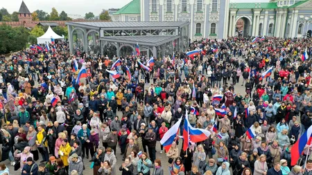 Înalt oficial german, prezent ca observator la referendumul de anexare a provinciei ucrainene Zaporojie!