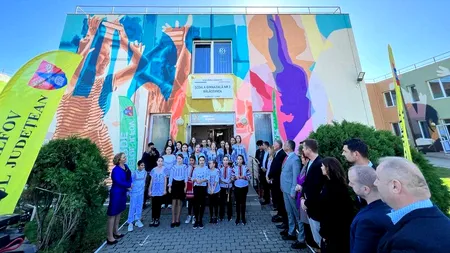 VIDEO | Școlile din Ilfov se transformă în opere de artă. Elevii vor dezvolta o legătură emoțională pozitivă cu spațiile școlare