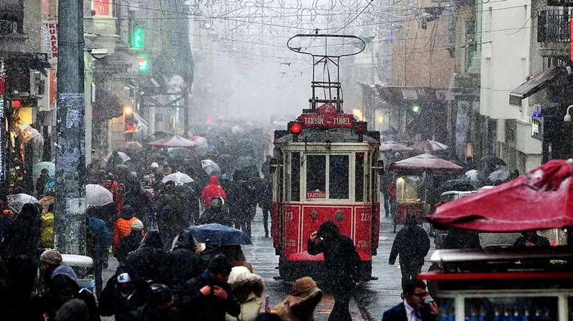 Turcia, lovită de un val de frig și ninsori abundente