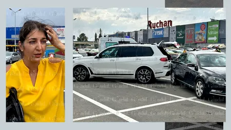 Martor la accidentul TRAGIC din parcarea unui magazin de mobilă: