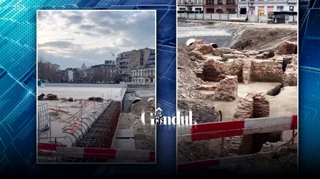 Ce secrete au ieșit la iveală în urma săpăturilor din Piața Unirii. Istorie ascunsă sub București