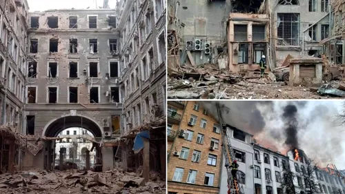 VIDEO | Ucrainenii contraatacă în jurul Harkov. Cum arată acum orașul, al doilea ca mărime după Kiev