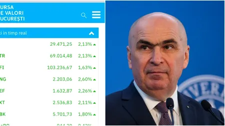 Investitorii aplaudă căderea Guvernului Bolojan. Bursa creşte, dobânzile scad