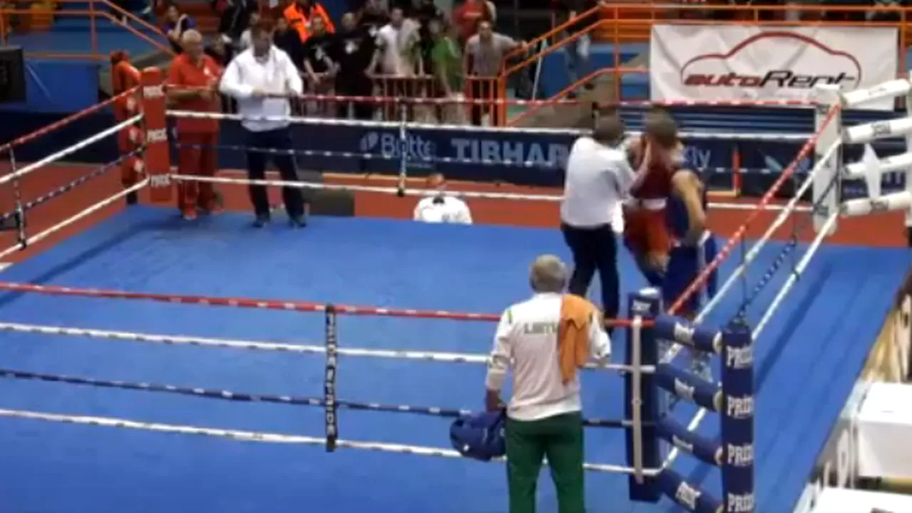 Pugilist croat suspendat pe viață după ce a bătut un arbitru la CE de tineret