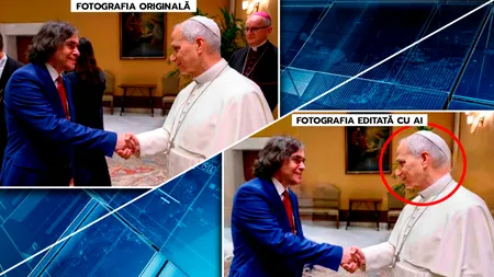 Mircea Cărtărescu și-a editat poza cu Papa să pară că e singur la întâlnirea cu Pontiful. Modificările grosolane care i-au distorsionat fizionomia Papei au aprins internetul