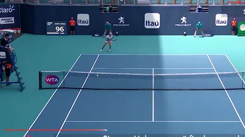 Halep RATEAZĂ finala turneului de la Miami și revenirea în fruntea clasamentului WTA