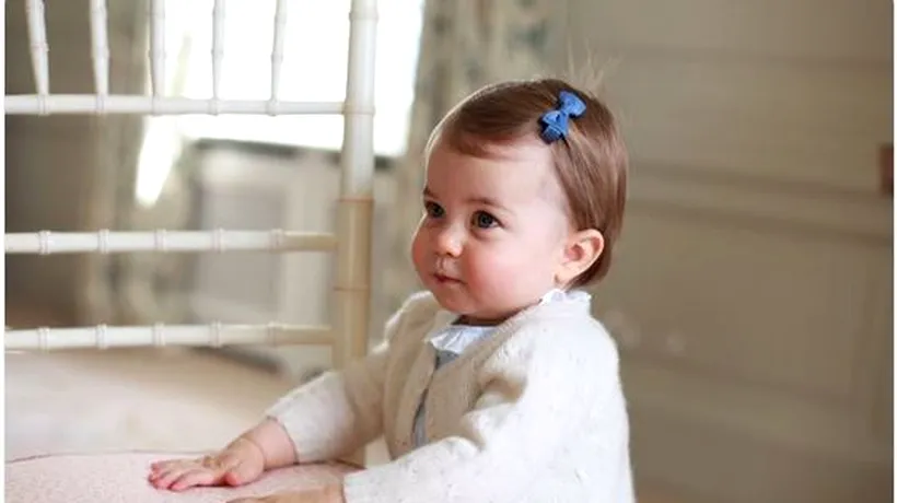 Noi fotografii cu Prințesa Charlotte la aniversarea de un an