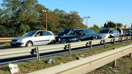ACCIDENT cu cinci mașini pe DN 1, la Comarnic, zona Posada / Coloană de kilometri pe Valea Prahovei