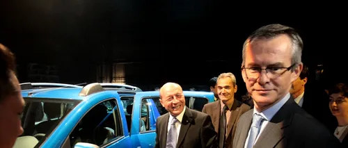 Băsescu nu își cumpără unul din noile modele Dacia, dar speră să conducă unul achiziționat de SPP