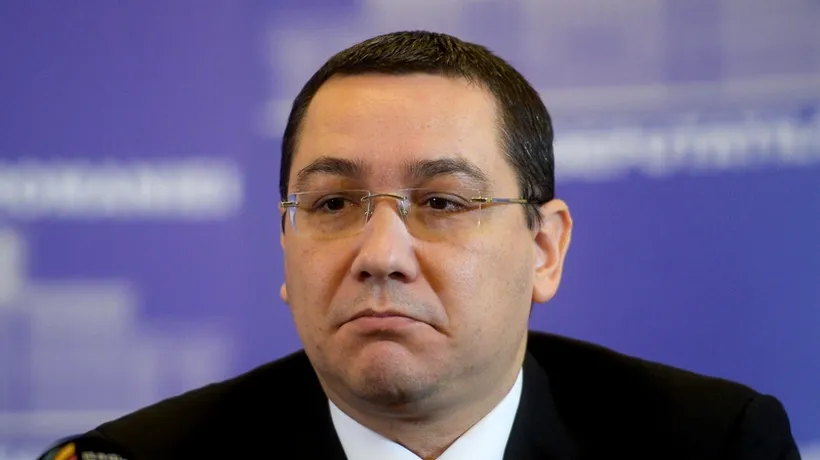 Ponta confirmă că preia interimatul la Finanțe