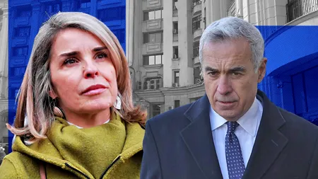 PROTESTE la Parchetul General, după ce Călin Georgescu a fost adus la audieri. Cristela a venit să-și sprijine soțul: 