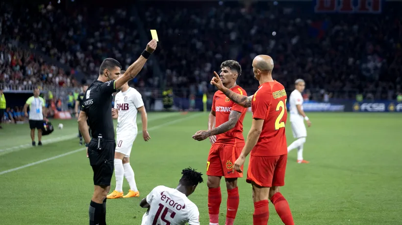 CFR Cluj, ACUZE dure pentru arbitraj în derby-ul cu FCSB: E un lucru dăunător pentru fotbalul românesc, suntem supăraţi | VIDEO