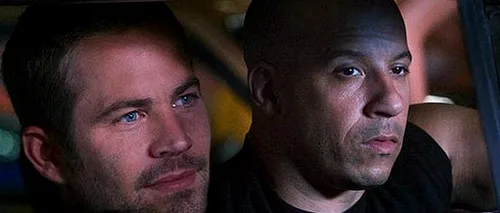 Paul Walker în ''Fast and Furious 7''. Fotografia postată de Vin Diesel a adunat peste un milion de Like-uri 