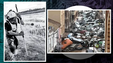 O familie de români, DISPĂRUTĂ în inundațiile din Spania, este căutată de copii: