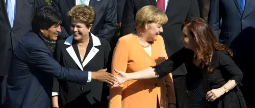 Șefa Merkel a Europei a dominat Summitul UE-America Latină