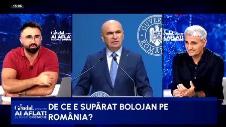 Robert Turcescu: “Tot mediul privat vrea să-l strângă de gât pe Bolojan”