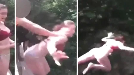 Pedeapsă cu închisoare pentru tânăra care și-a împins prietena de pe un pod de 60 de metri: „Să stea după gratii, cât a stat și fiica mea în spital