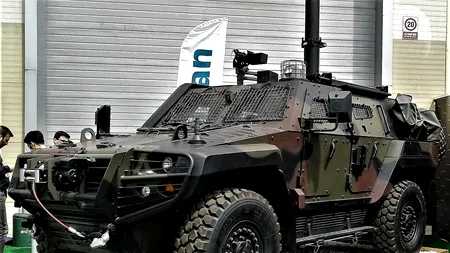 Primele vehicule blindate COBRA II, produse în România, au fost recepționate de MApN