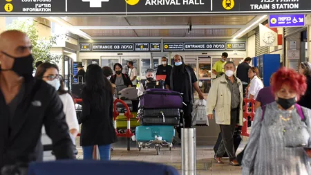 Israelul își închide granițele pentru străini din cauza variantei Omicron