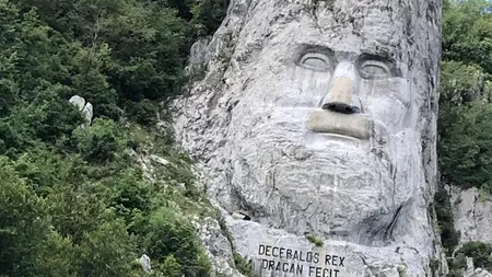 CHIPUL LUI DECEBAL de la Dunăre. Visul lui Iosif Constantin Drăgan a costat 1 milion de dolari și nu e gata