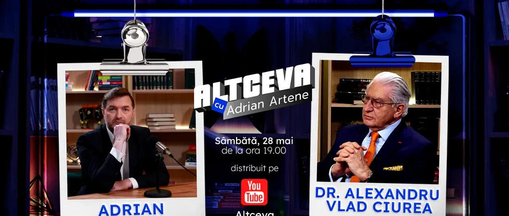 Profesorul Vlad Ciurea este invitat la podcastul ALTCEVA cu Adrian Artene