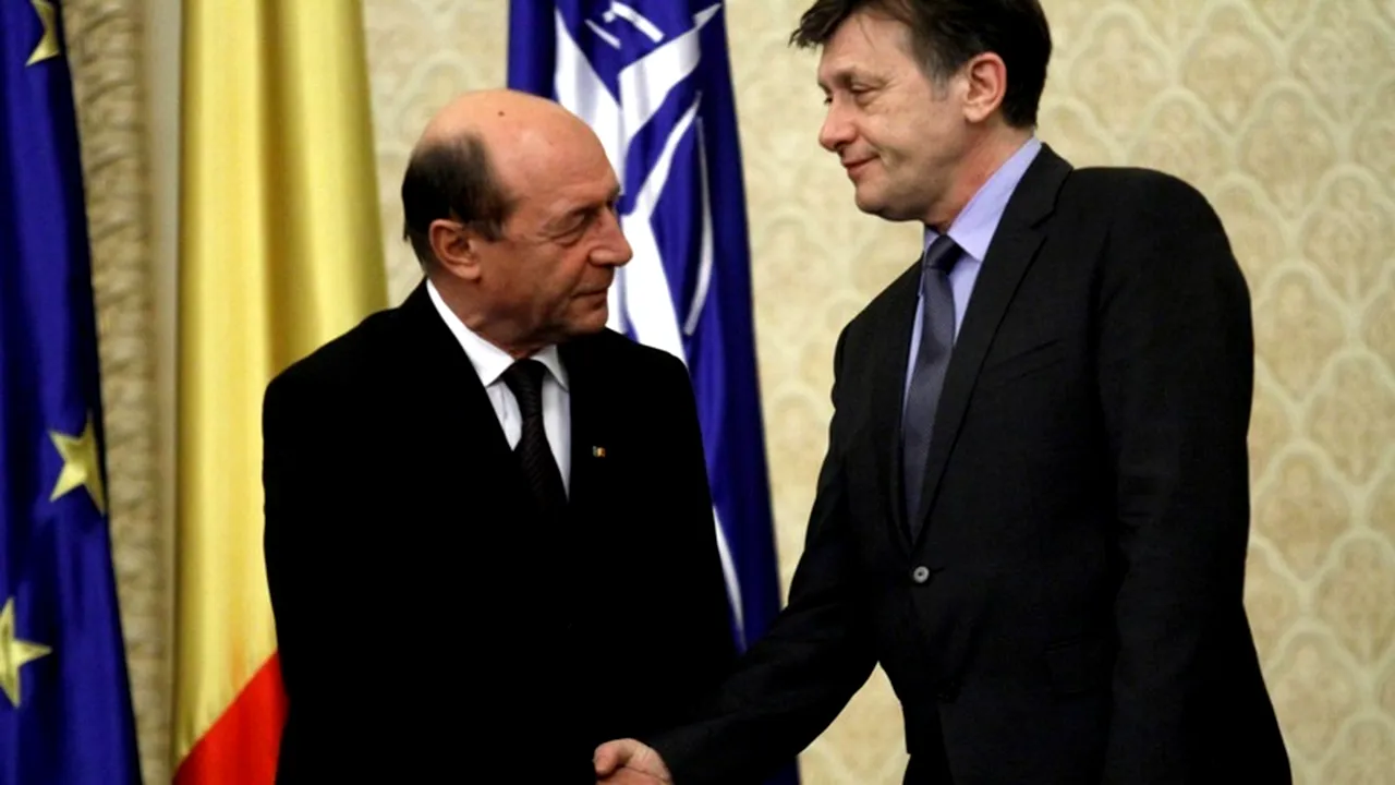 Cadoul lui Băsescu pentru Antonescu: 