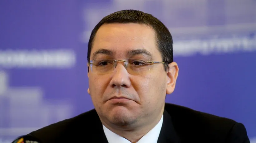 Victor Ponta: Pentru 232 firme dintr-un milion a fost suspendată activitatea, prigoana ANAF e o exagerare