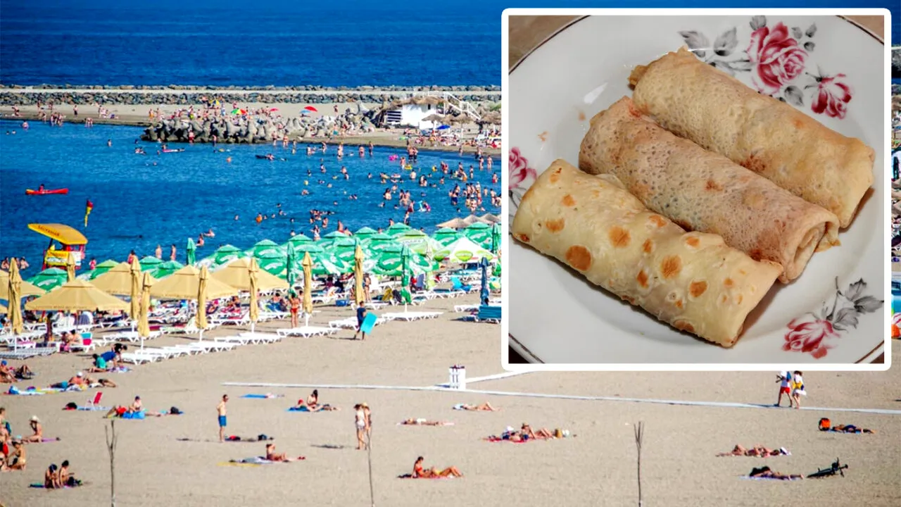 Nu este o eroare! Cu câți lei se vinde o singură clătită, pe plaja din Mamaia