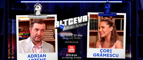 Cori Grămescu, nutriționist și coach de lifestyle, invitată la podcastul ALTCEVA cu Adrian Artene