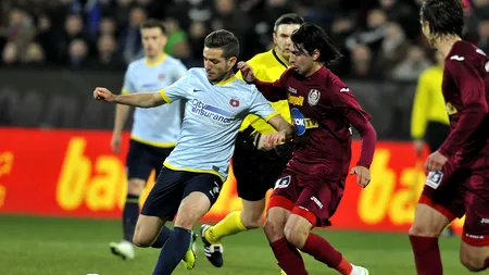 CFR CLUJ - STEAUA 0-1. Rezultatele din etapa a XXII-a a Ligii I
